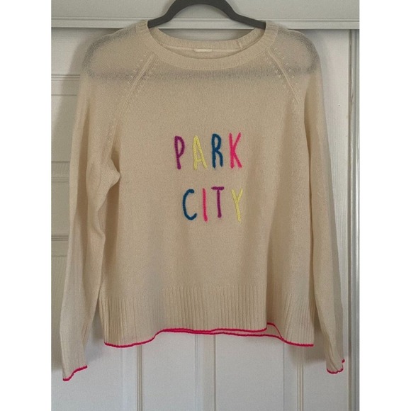 Golden Sun Sweaters - Golden Sun 100% Cashmere "Park City" Sweater – S